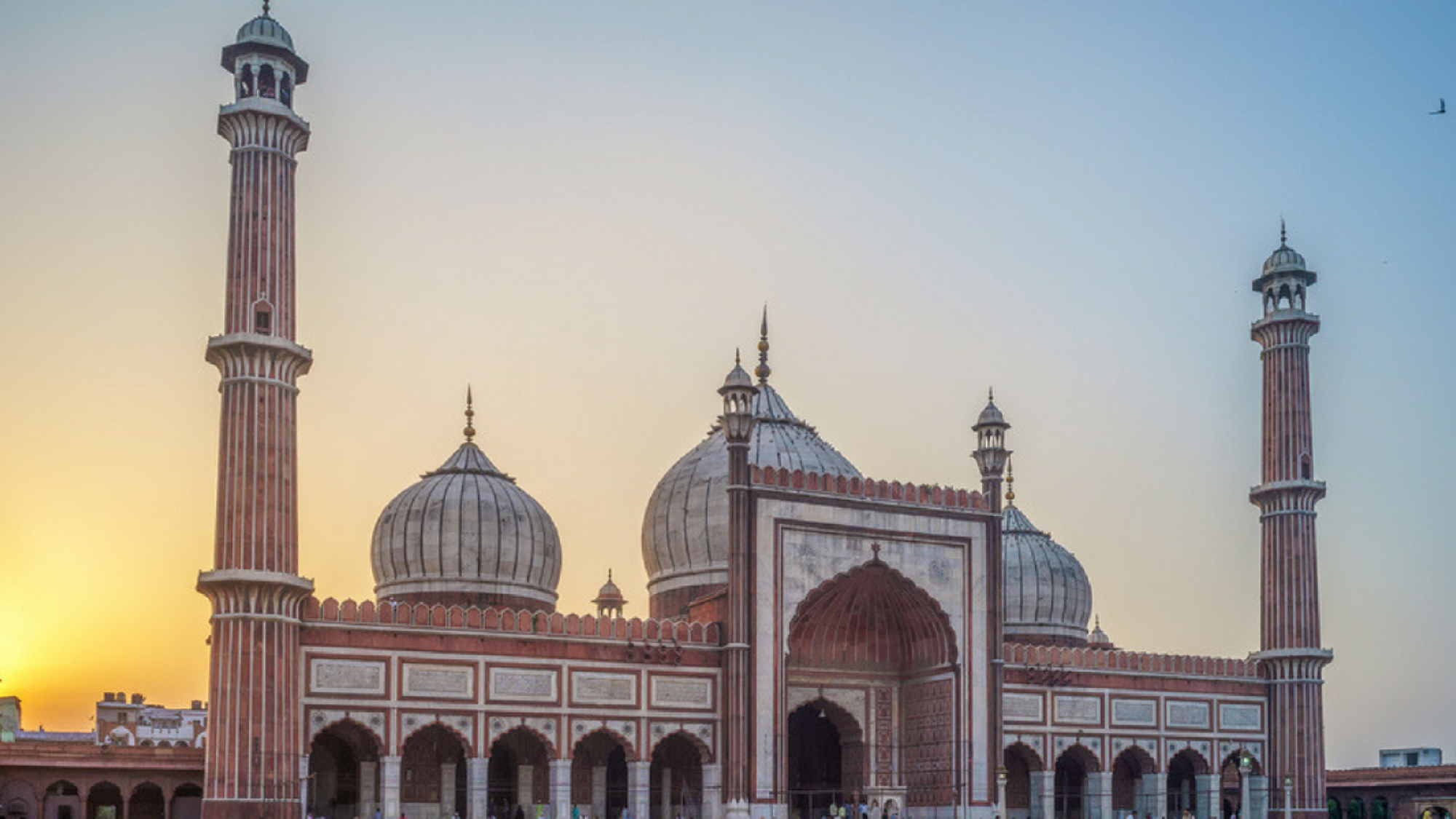 La Mosquée Jama Masjid, Delhi