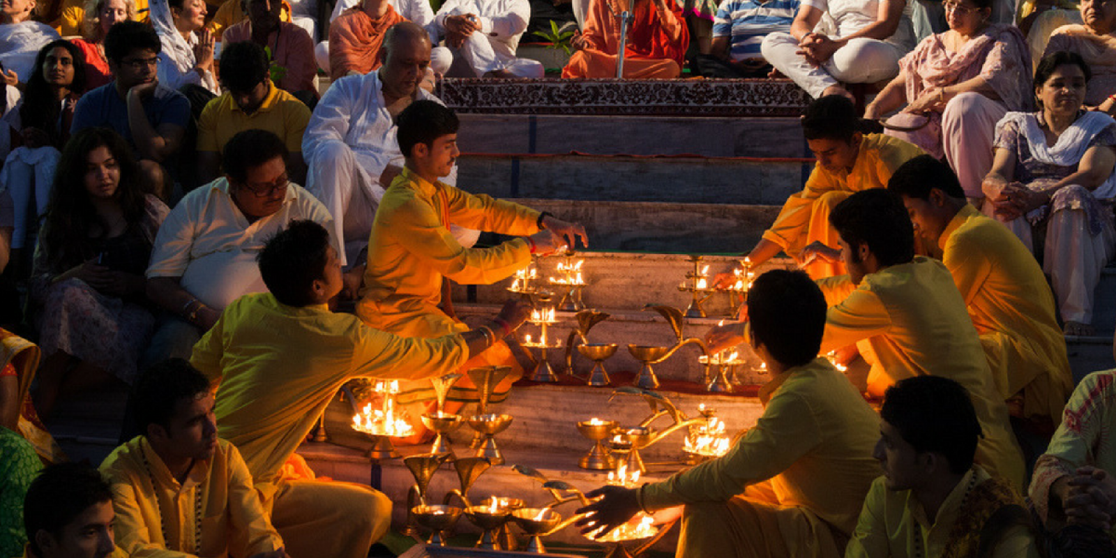 Ganga Aarti ceremony, Rishikesh