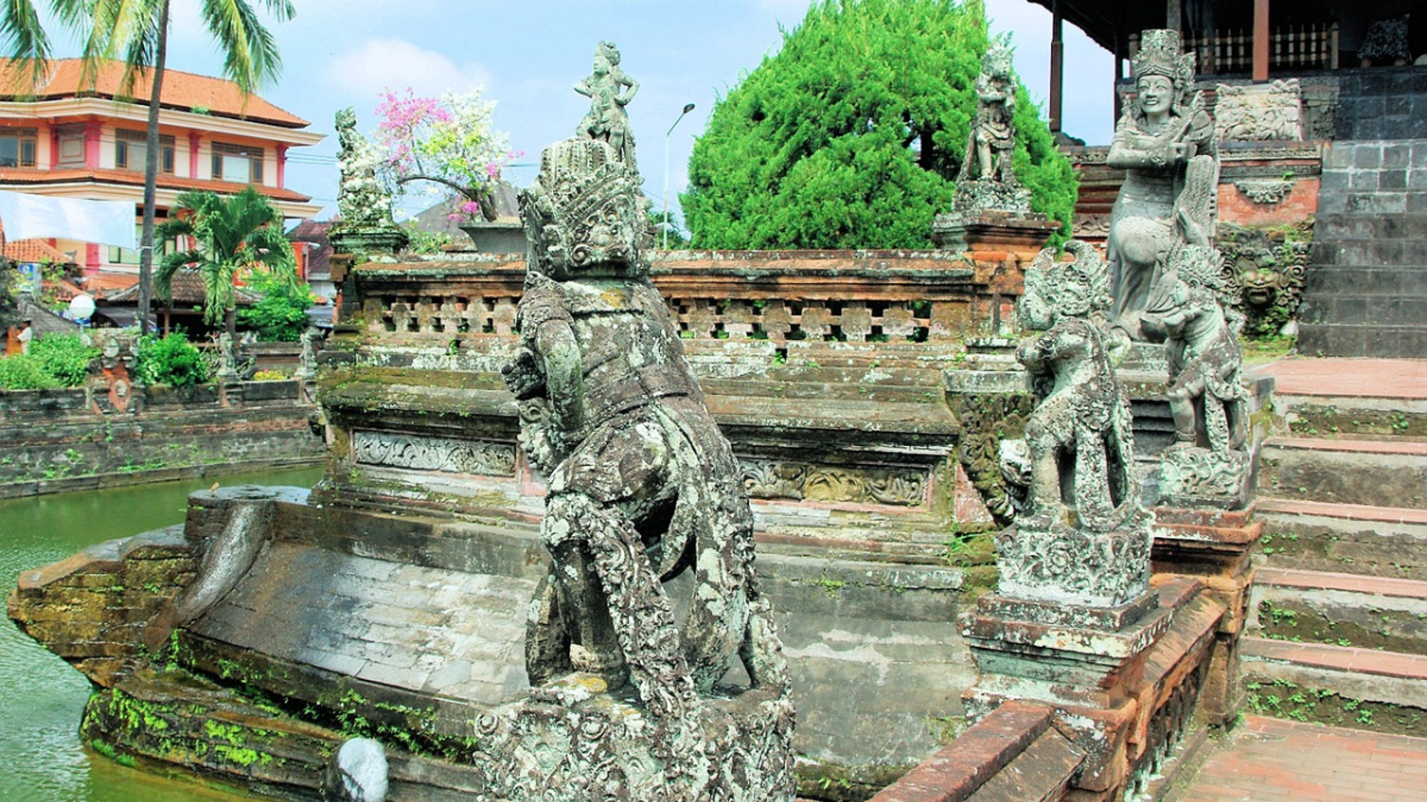 La cour de justice Klungkung