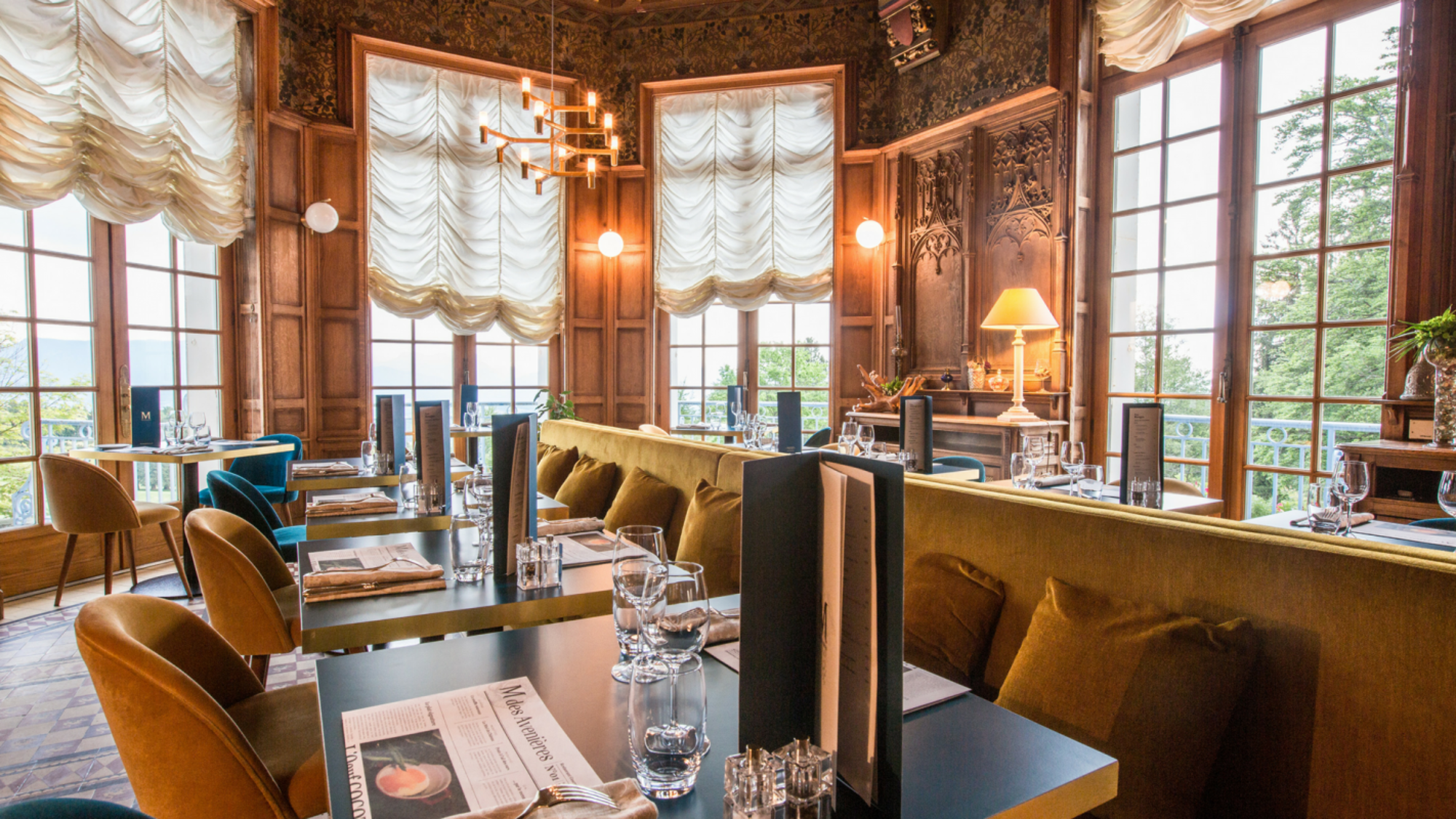 Rendez-vous gastronomique au restaurant du domaine