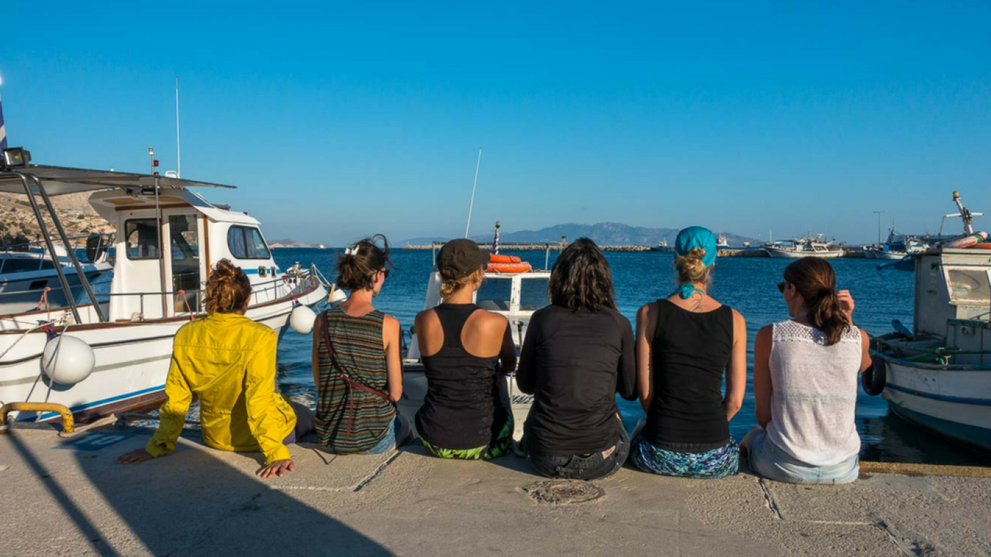 Un moment de calme entre copines !