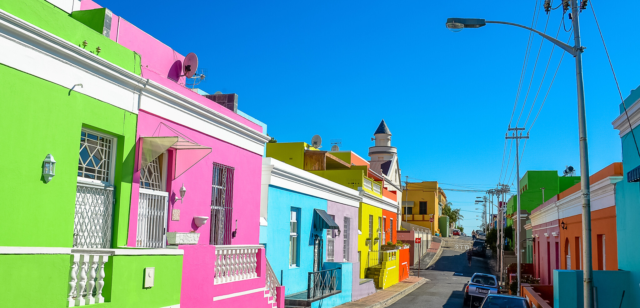Avec ses quartiers colorés !