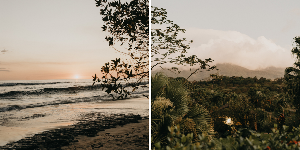 Admirez de très jolis couchers de soleil 