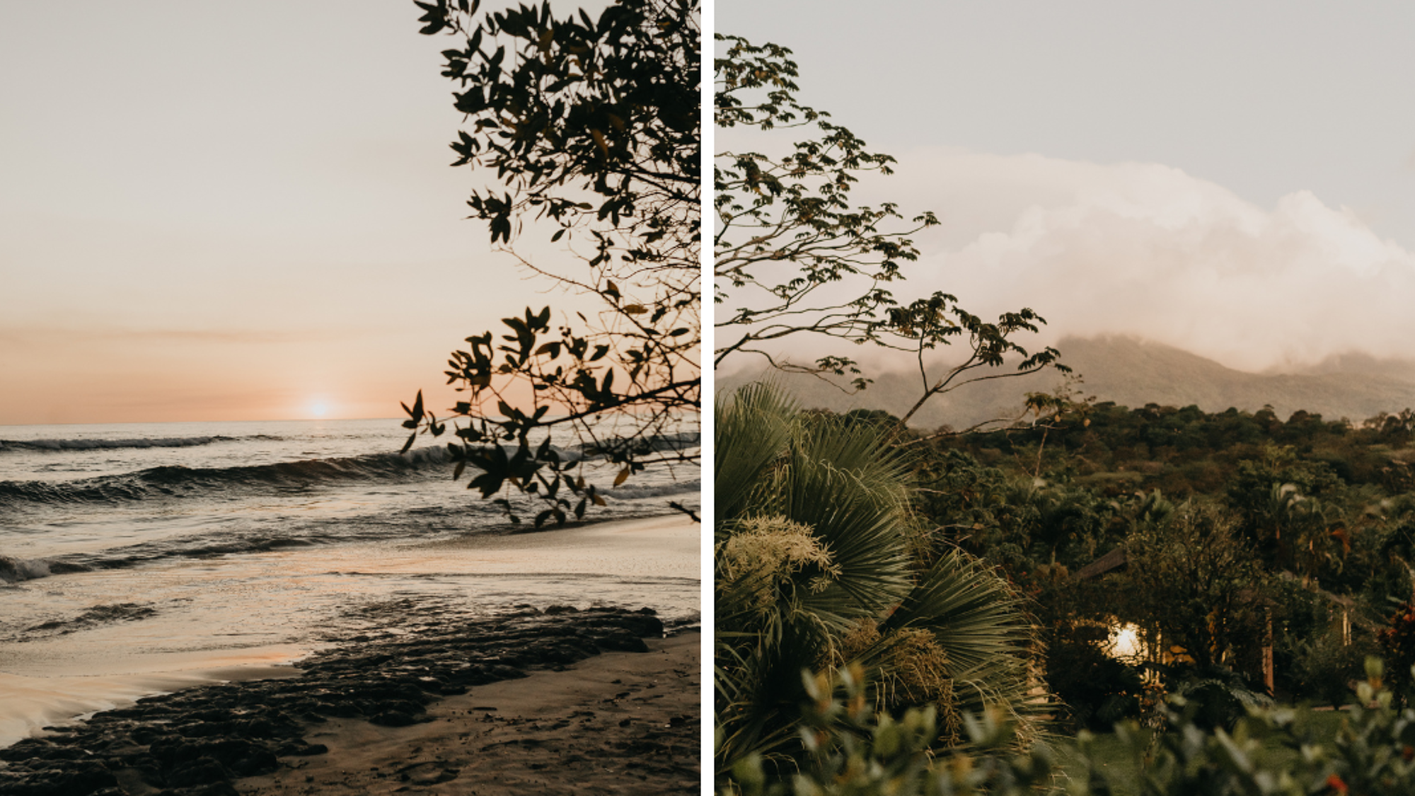 Admirez de très jolis couchers de soleil