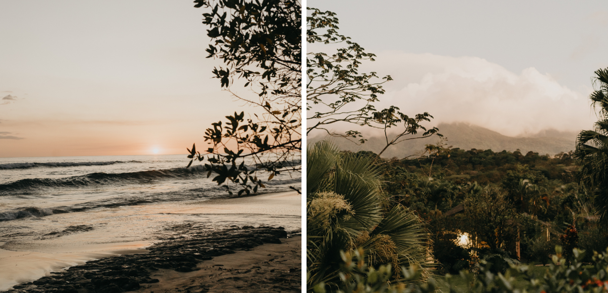 Admirez de très jolis couchers de soleil