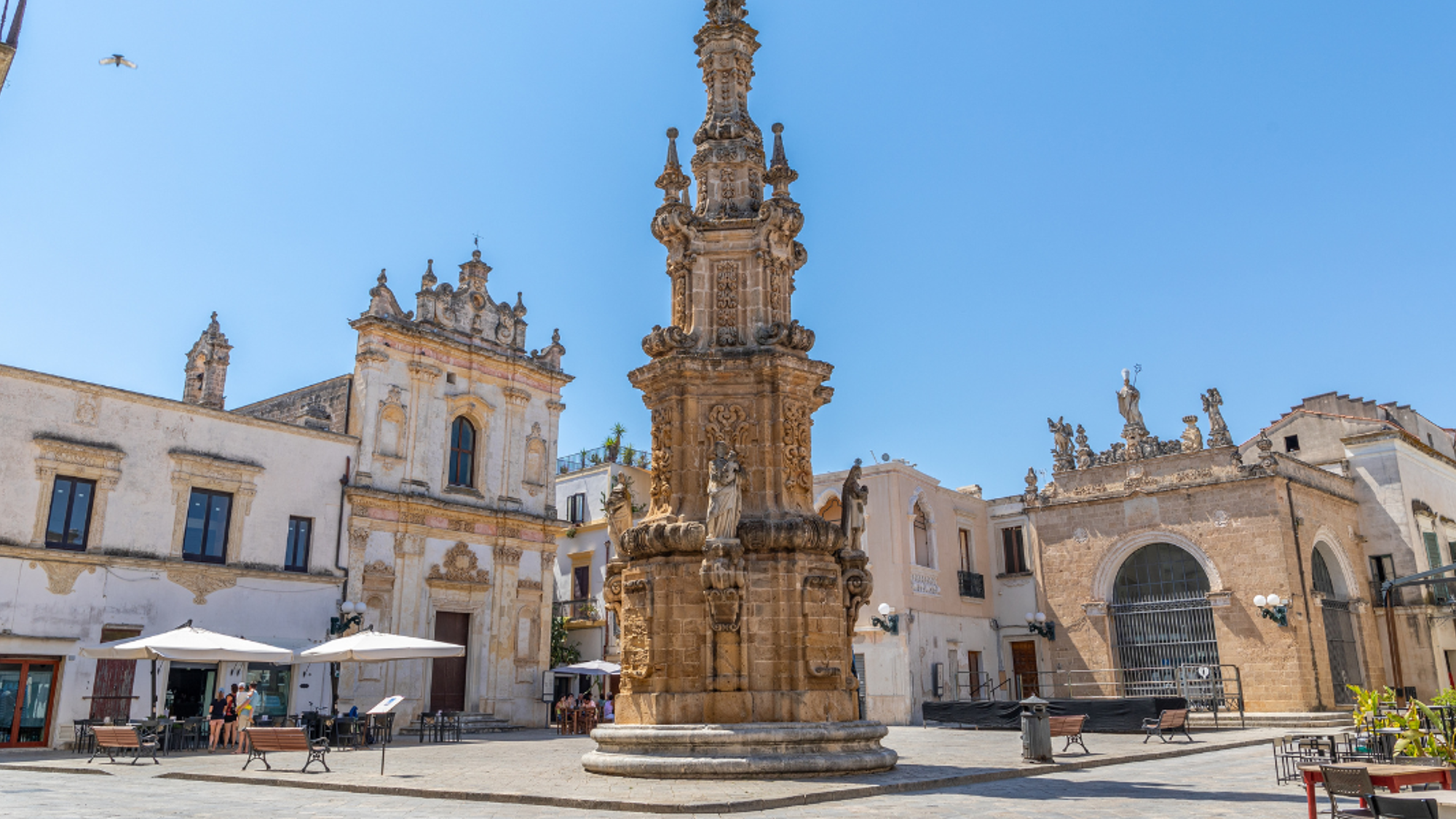Une balade sur la fameuse Piazza Salandra à Nardò - jour 6
