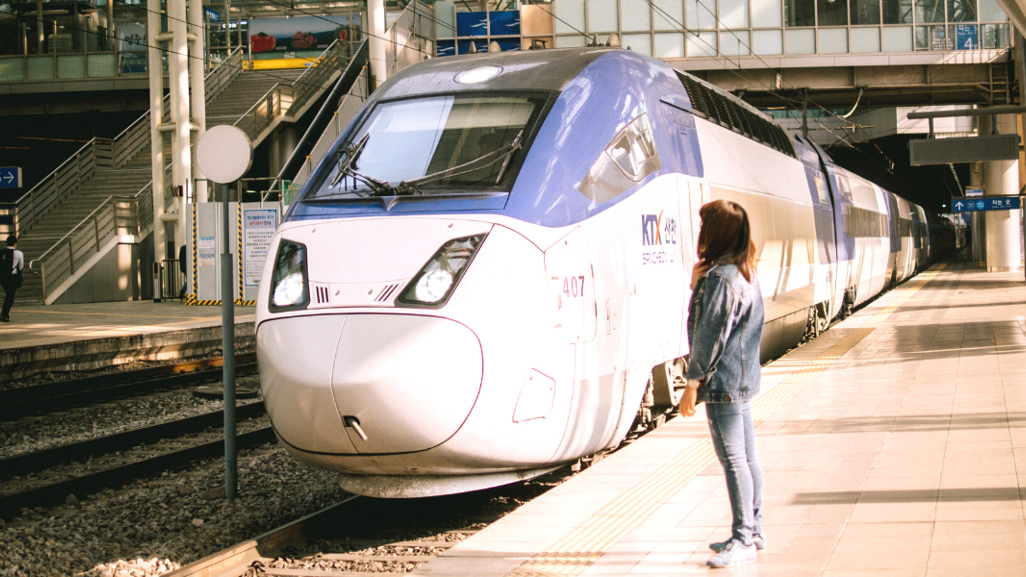 Avant de rejoindre Gyeongju en train