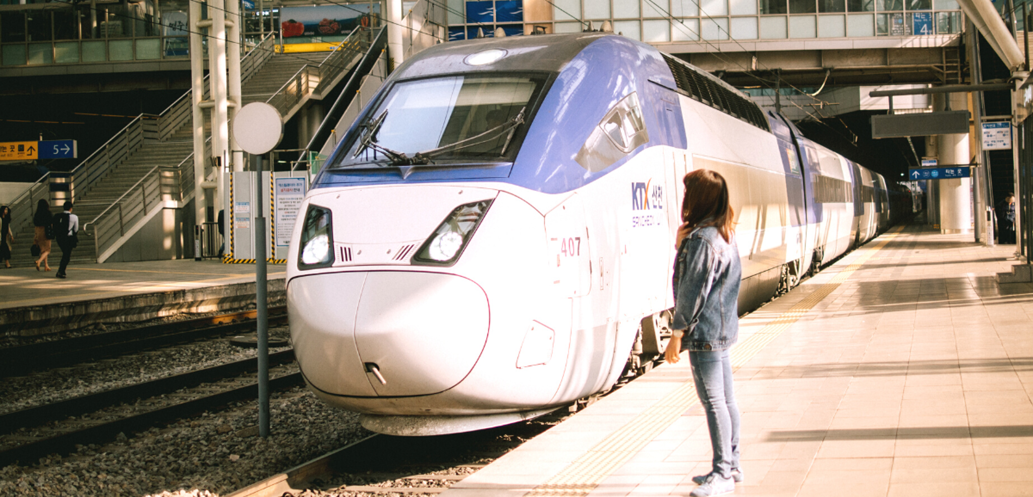 Avant de rejoindre Gyeongju en train