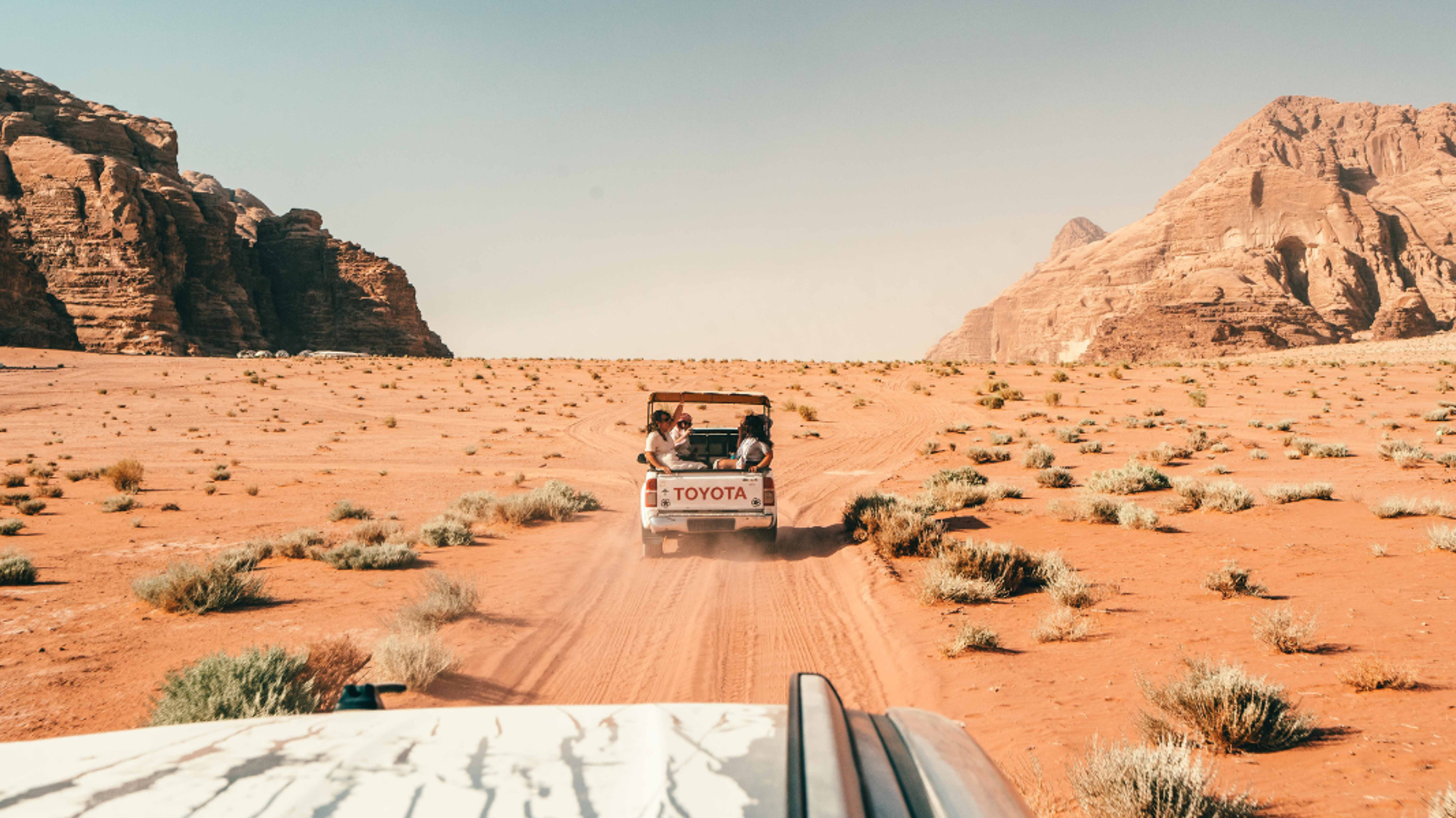Une excursion en 4x4 dans le désert du Wadi Rum - jour 6