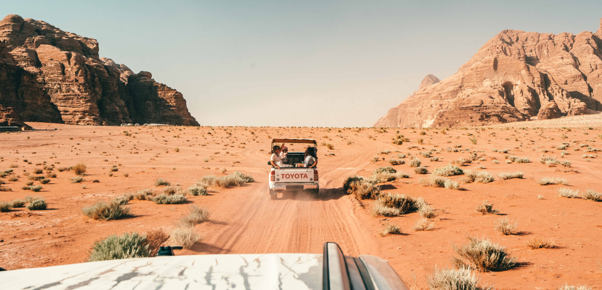 Une excursion en 4x4 dans le désert du Wadi Rum - jour 6