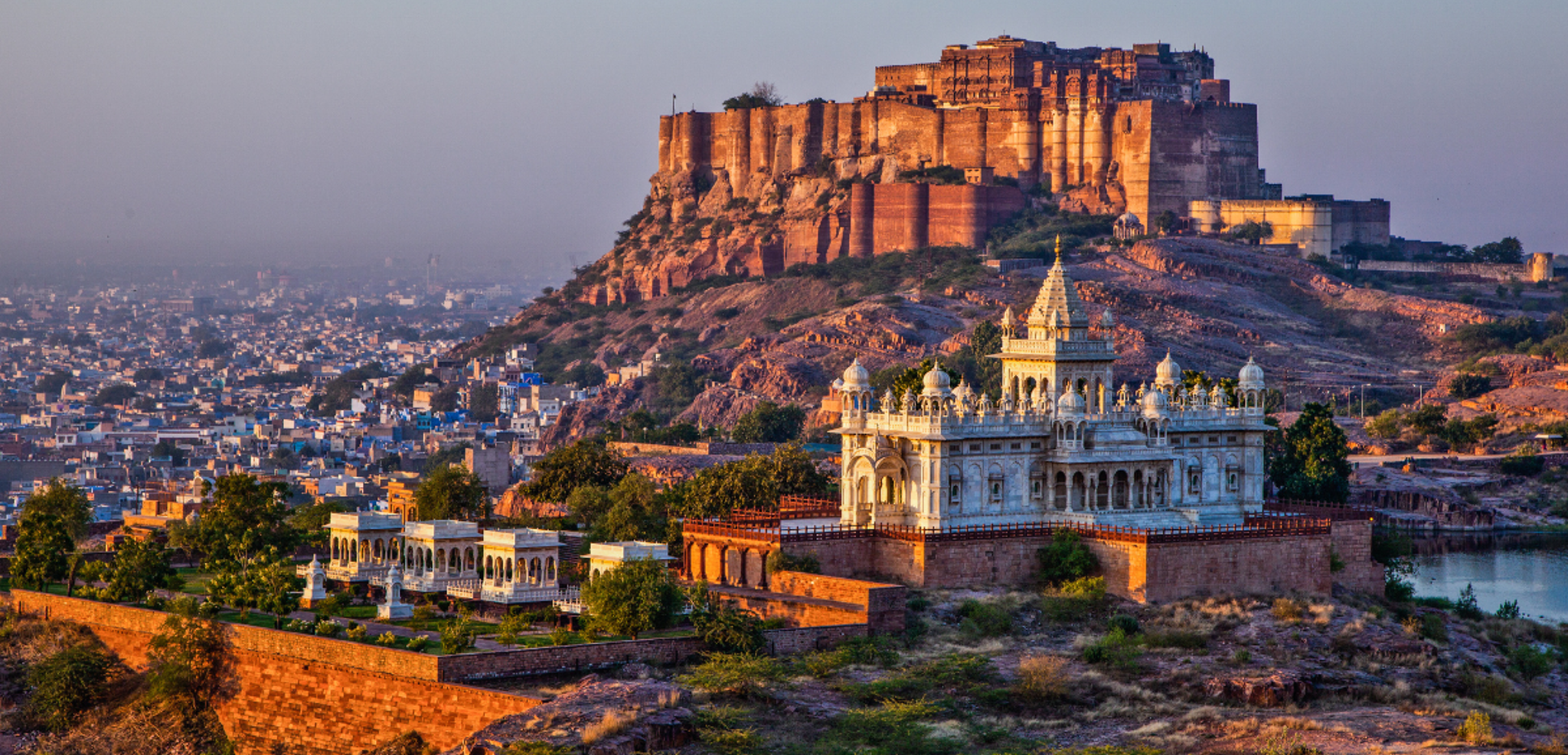 La vue sur le fort de Mehrangarh à Jodhpur - jour 6