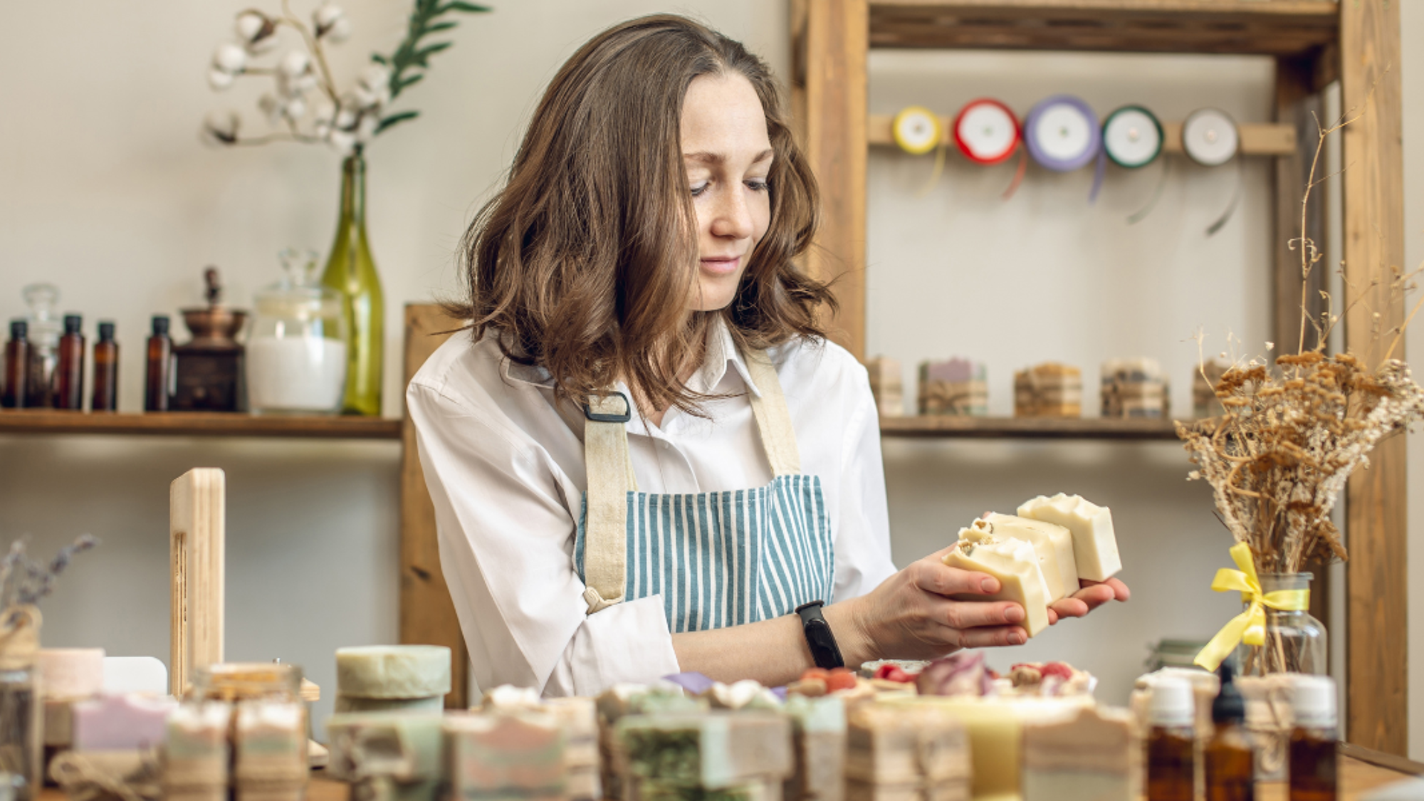 L'atelier de fabrication de savon - Jour 4