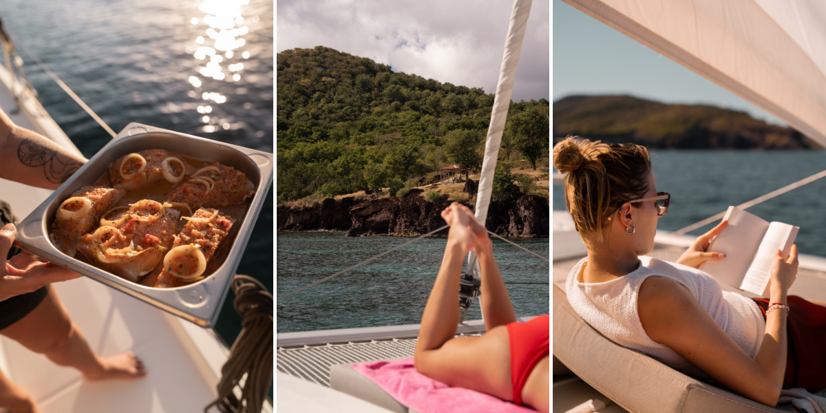 Votre bateau pour la semaine, un catamaran Astréa 42