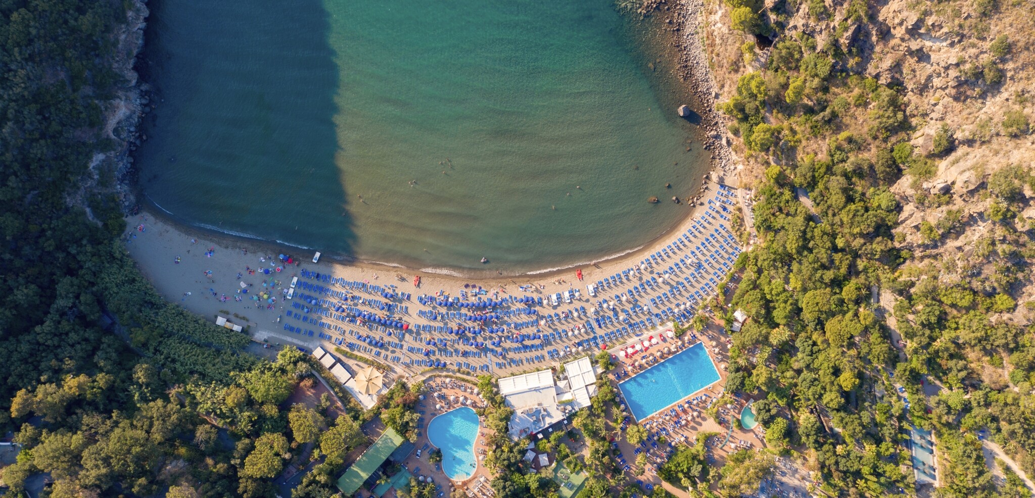 Parc thermal de Negombo, Île d'Ischia, Italie