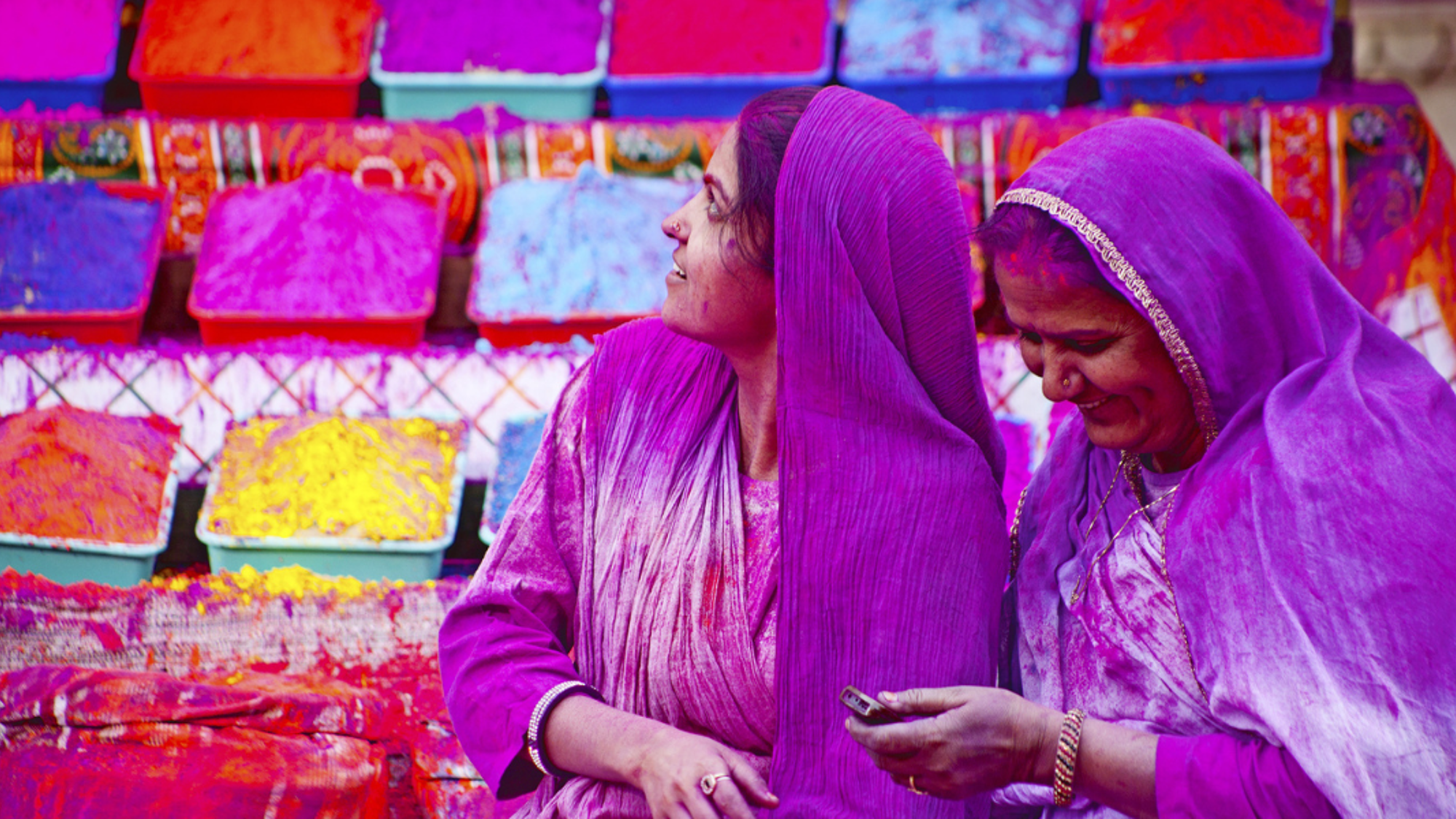 La rencontre de la culture indienne et de ses traditions