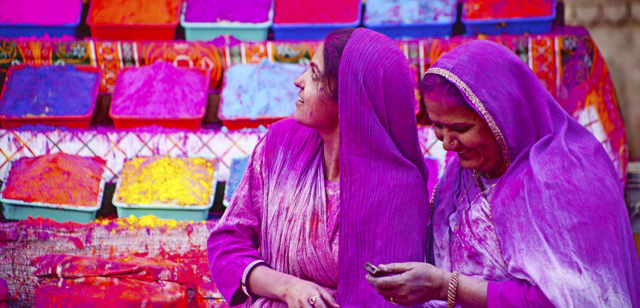 La rencontre de la culture indienne et de ses traditions