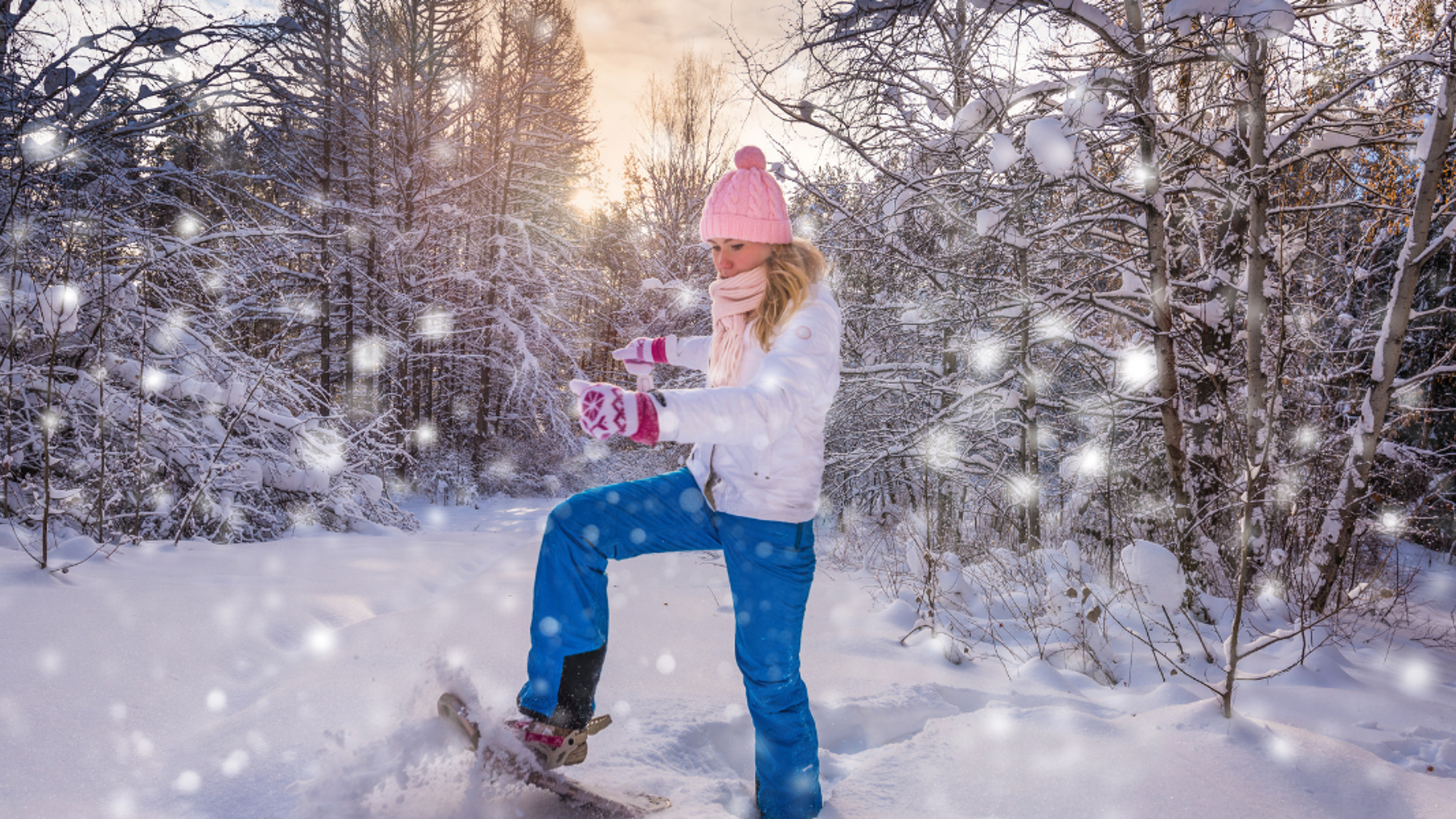 Balade en raquettes pour découvrir les environs en douceur