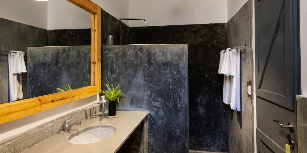 Avec salle de douche privée