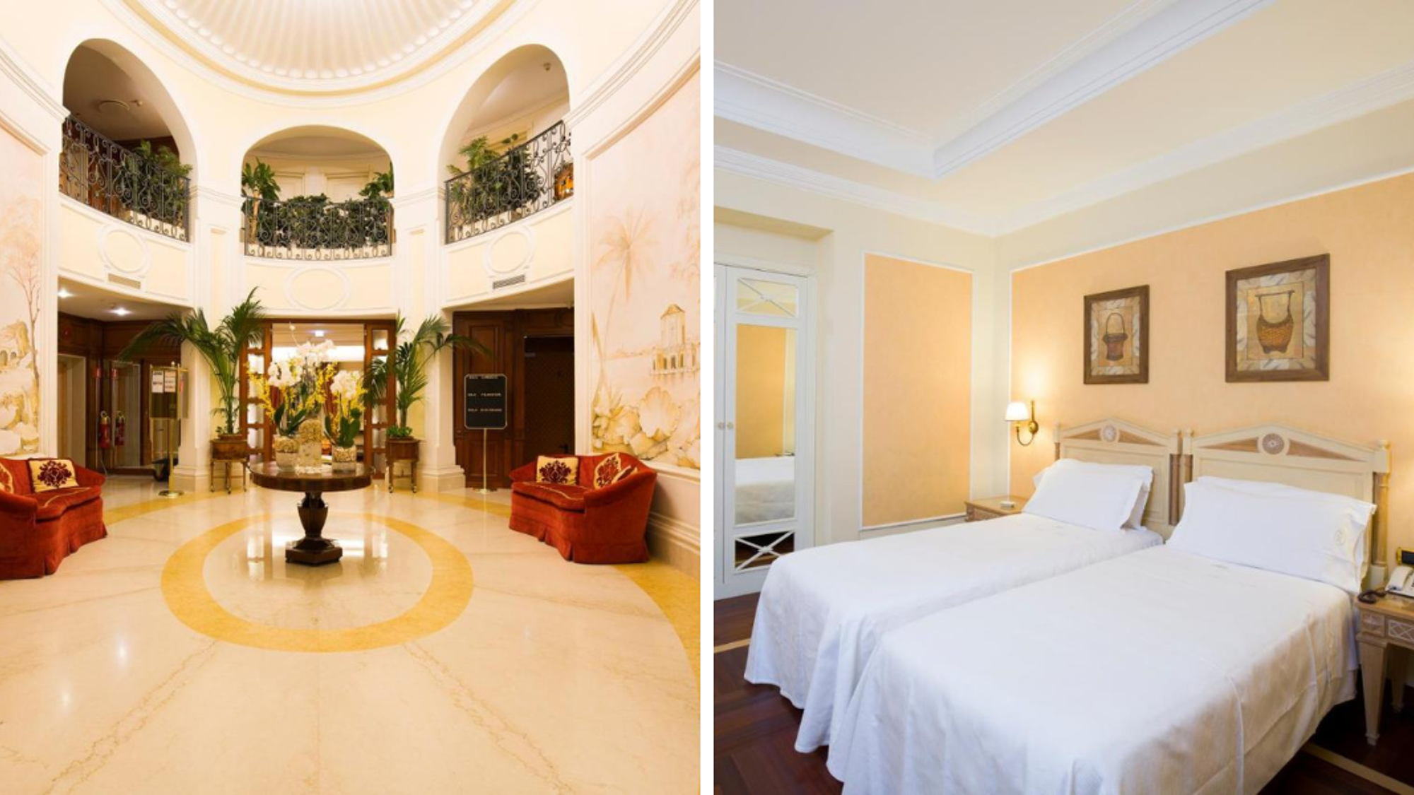 L'hôtel Palazzo Alabardieri, Naples (ou équivalent)