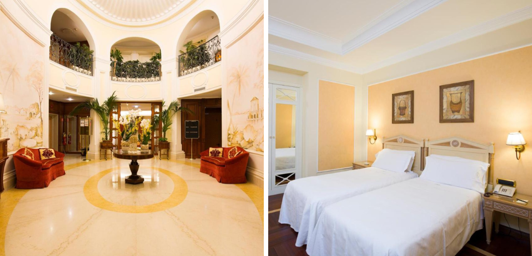 L'hôtel Palazzo Alabardieri, Naples (ou équivalent)