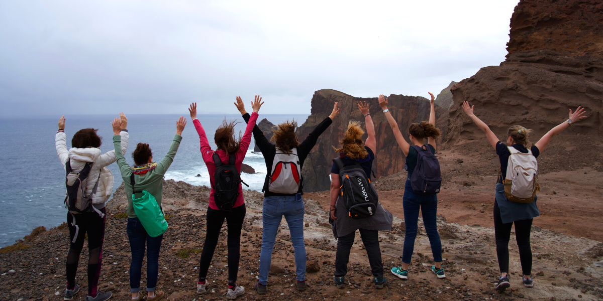 Un grand bol d'air frais entre copines !