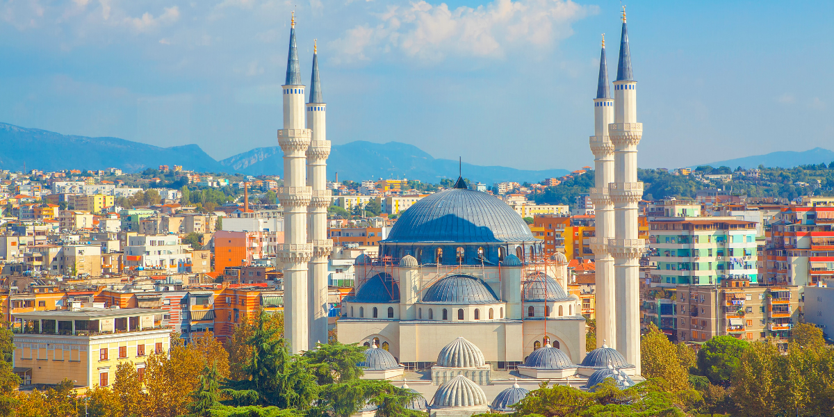 La grande mosquée de Tirana 