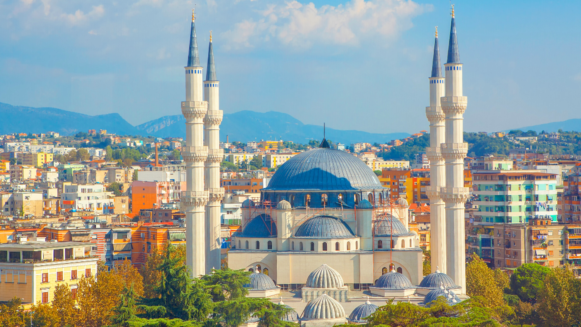 La grande mosquée de Tirana