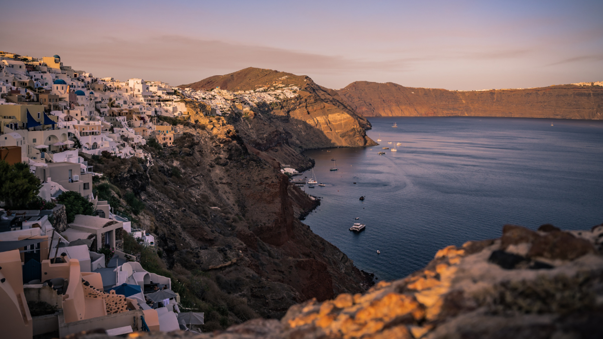 La vue sur les îles environnantes