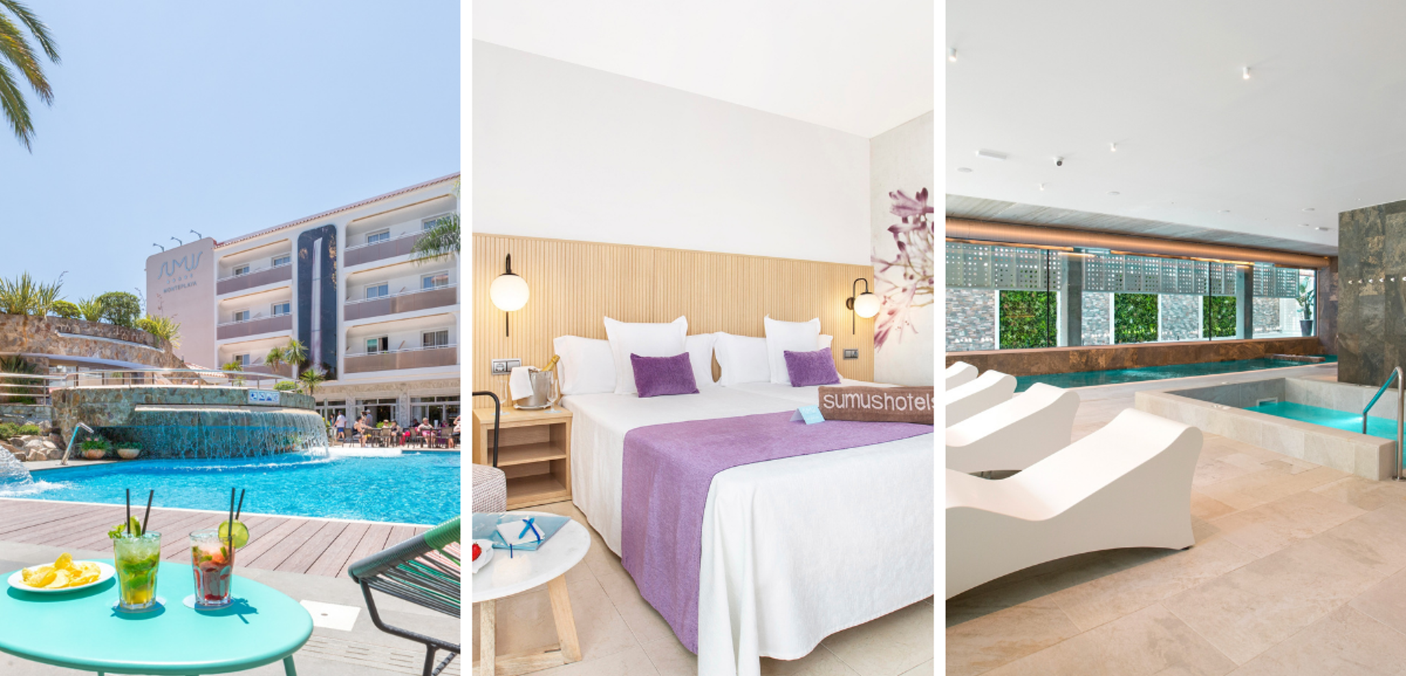 Votre hôtel tout confort à Malgrat de Mar : Hôtel Sumus Monteplaya (ou similaire) - jours 1 à 6