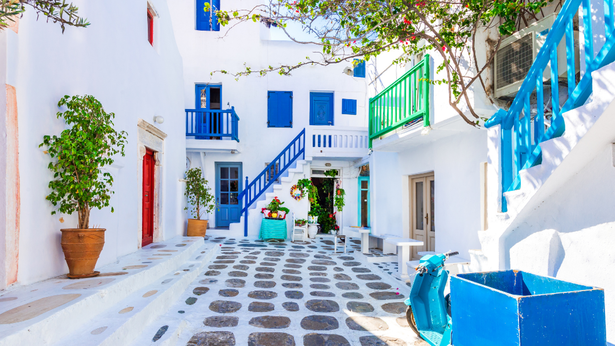 Laissez vous charmer par les ruelles de Mykonos city