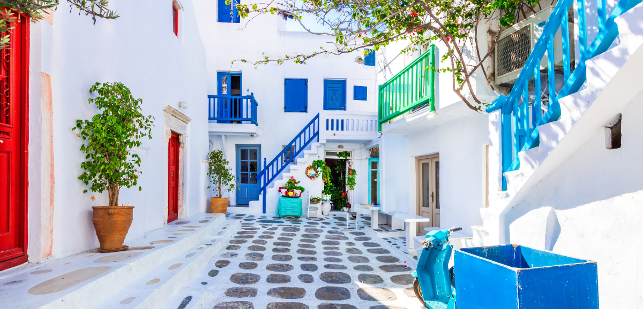 Laissez vous charmer par les ruelles de Mykonos city