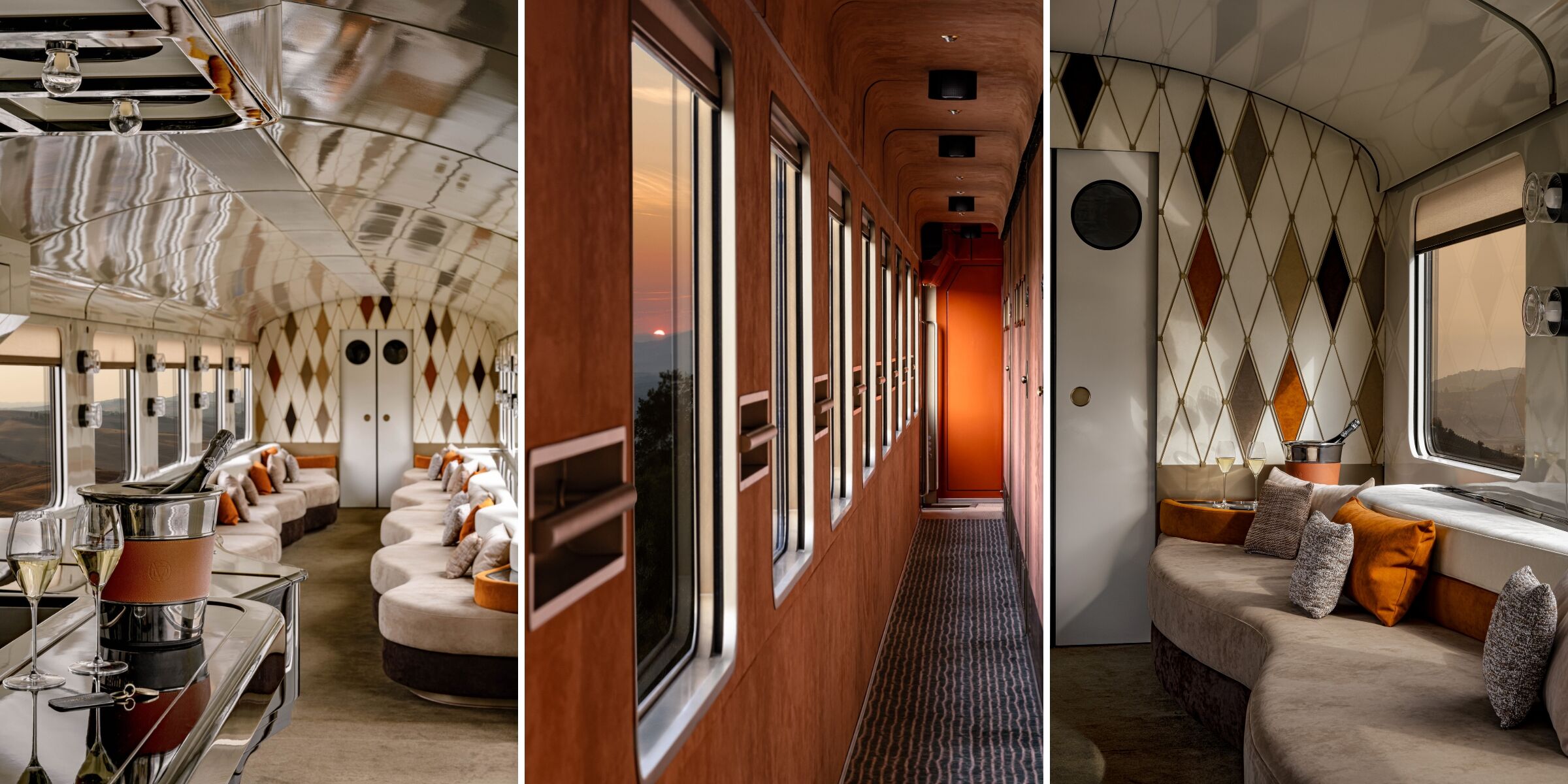 À bord de l'Orient Express, Italie