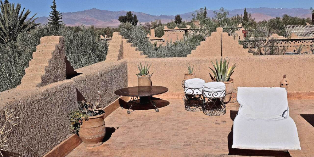 Ou au solarium avec vue sur les montagnes ! 