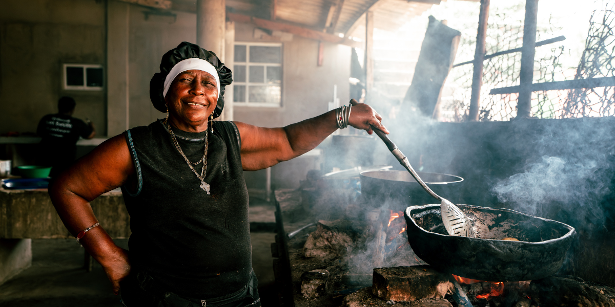 Un repas préparé par les pêcheurs de La Boquilla - J10