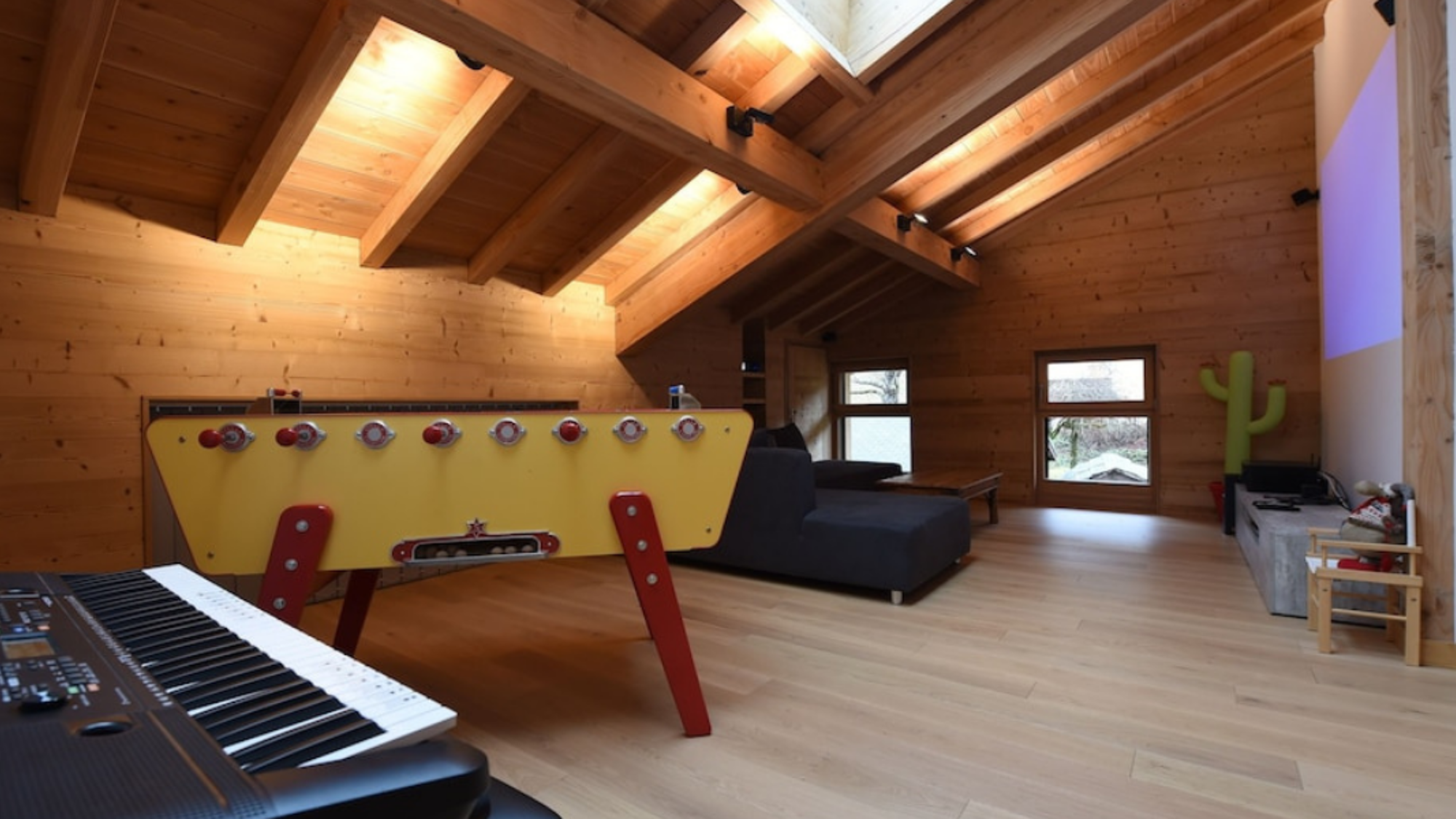 Coin jeux, à l'étage