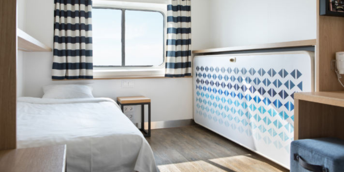 Passez la nuit dans votre cabine à partager (photo non contractuelle)