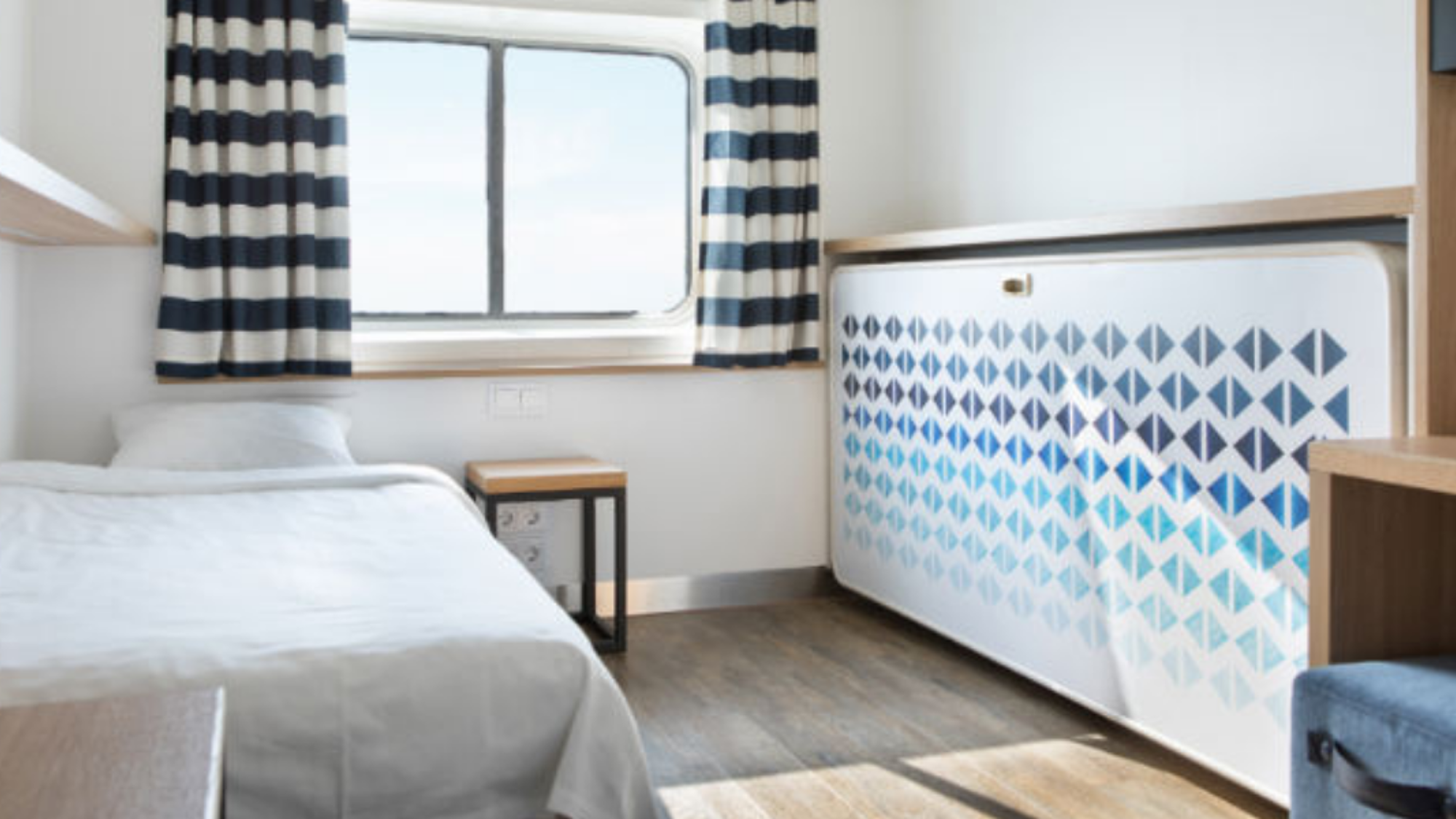 Passez la nuit dans votre cabine à partager (photo non contractuelle)