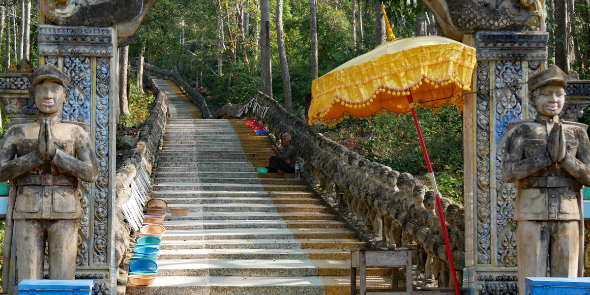 Arrêt à Phnom Santuk