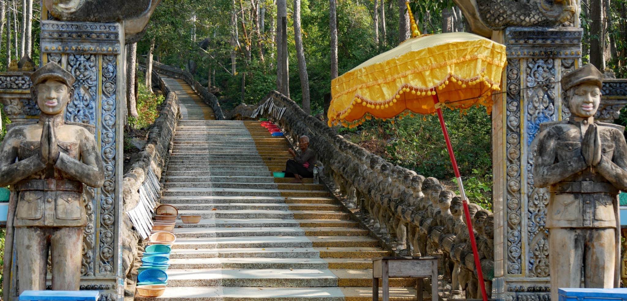Arrêt à Phnom Santuk