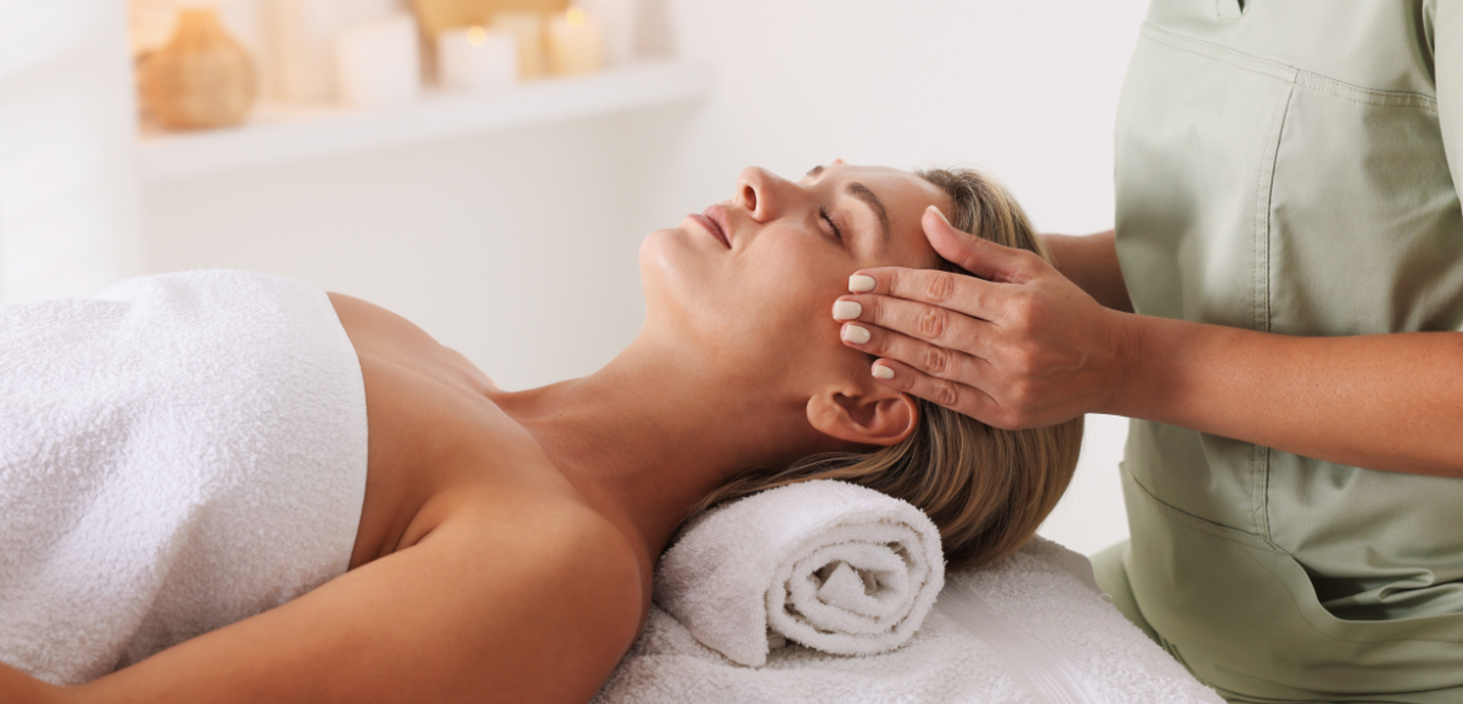 Une détente absolue grâce aux massages visage (jour 5) et demi-corps (jour 4)