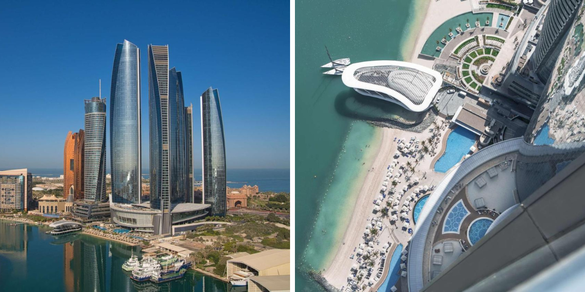 Installez-vous dans votre nouvel hôtel 5* : Conrad Etihad Towers Abu Dhabi (ou similaire) 