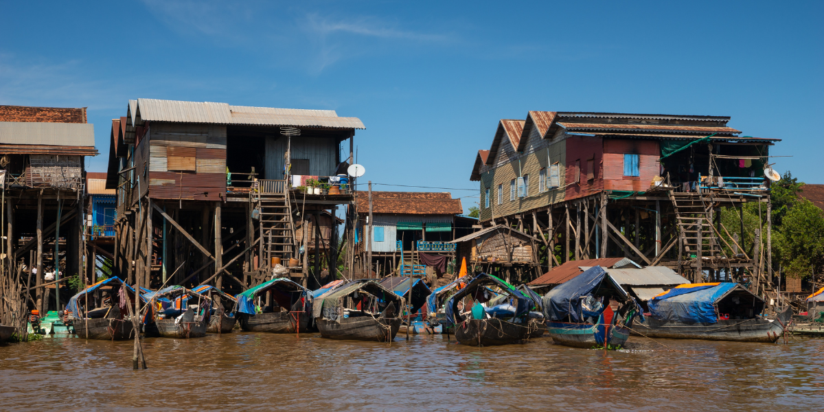 Kampong et son village sur pilotis