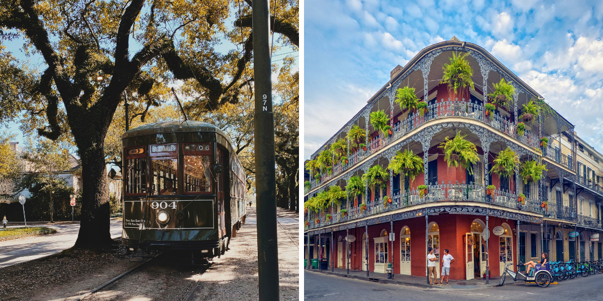 Flânez dans les rues de la Nouvelle-Orléans 