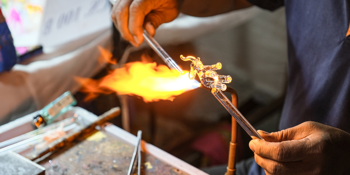 Le célèbre verre de Murano - jours 1 à 4 