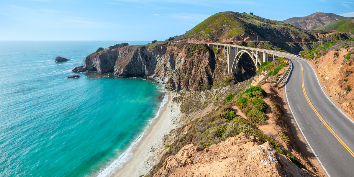 Les paysages de la Highway 1 qui défilent à travers la fenêtre - jour 10 ou 4 