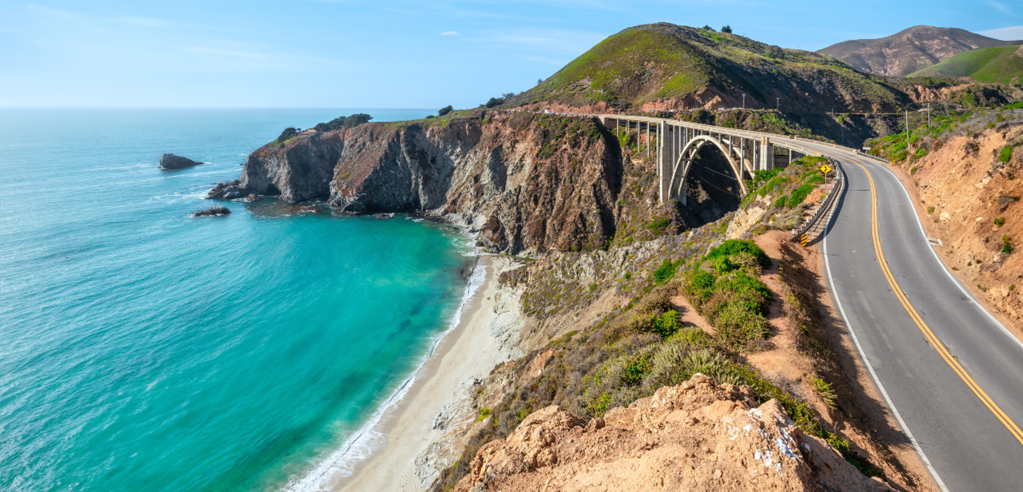 Les paysages de la Highway 1 qui défilent à travers la fenêtre - jour 10 ou 4