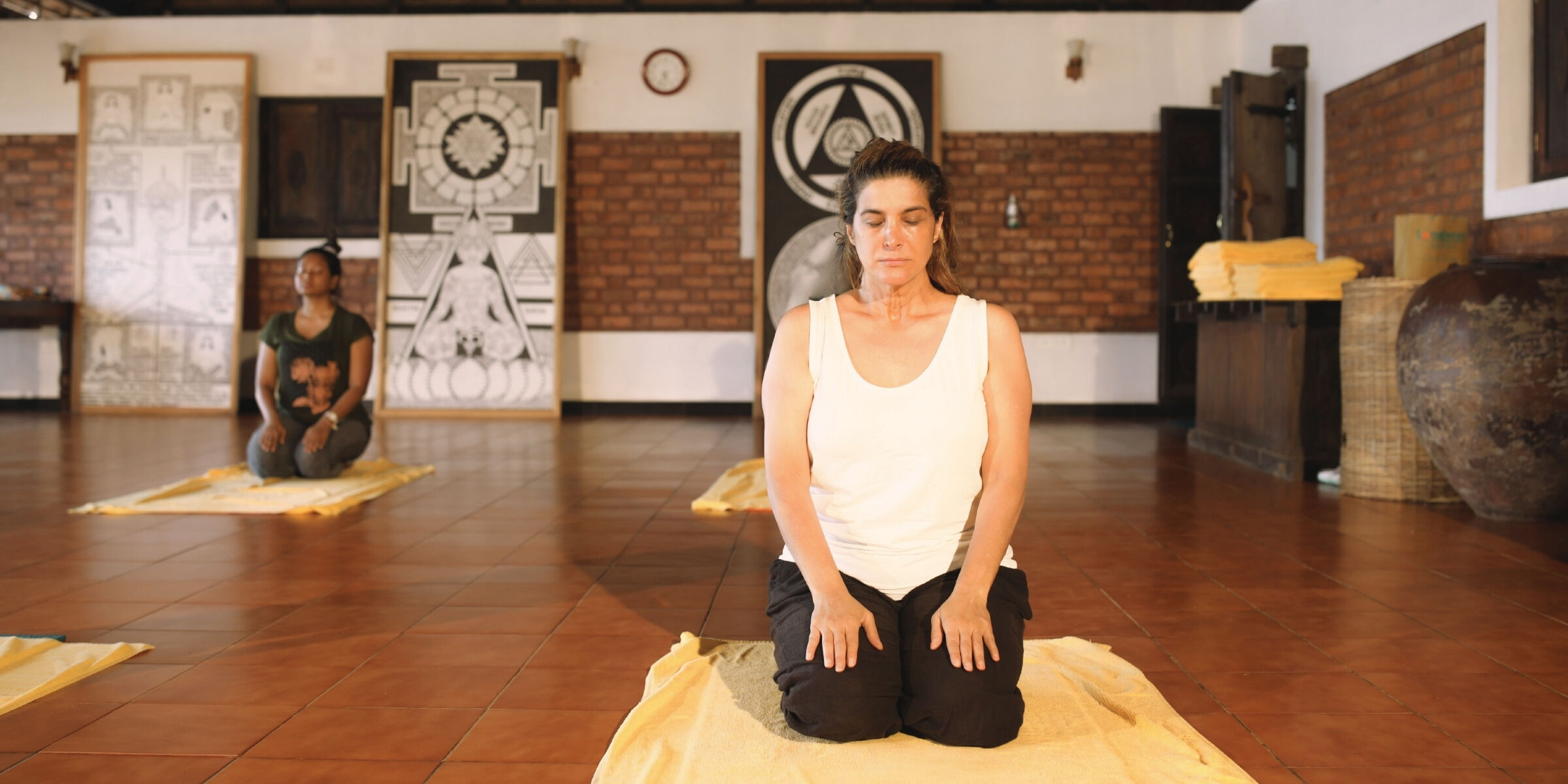 Yoga, Kovalam, Kerala, Inde