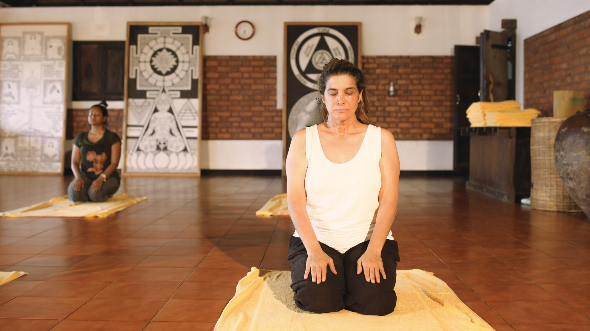 Yoga, Kovalam, Kerala, Inde