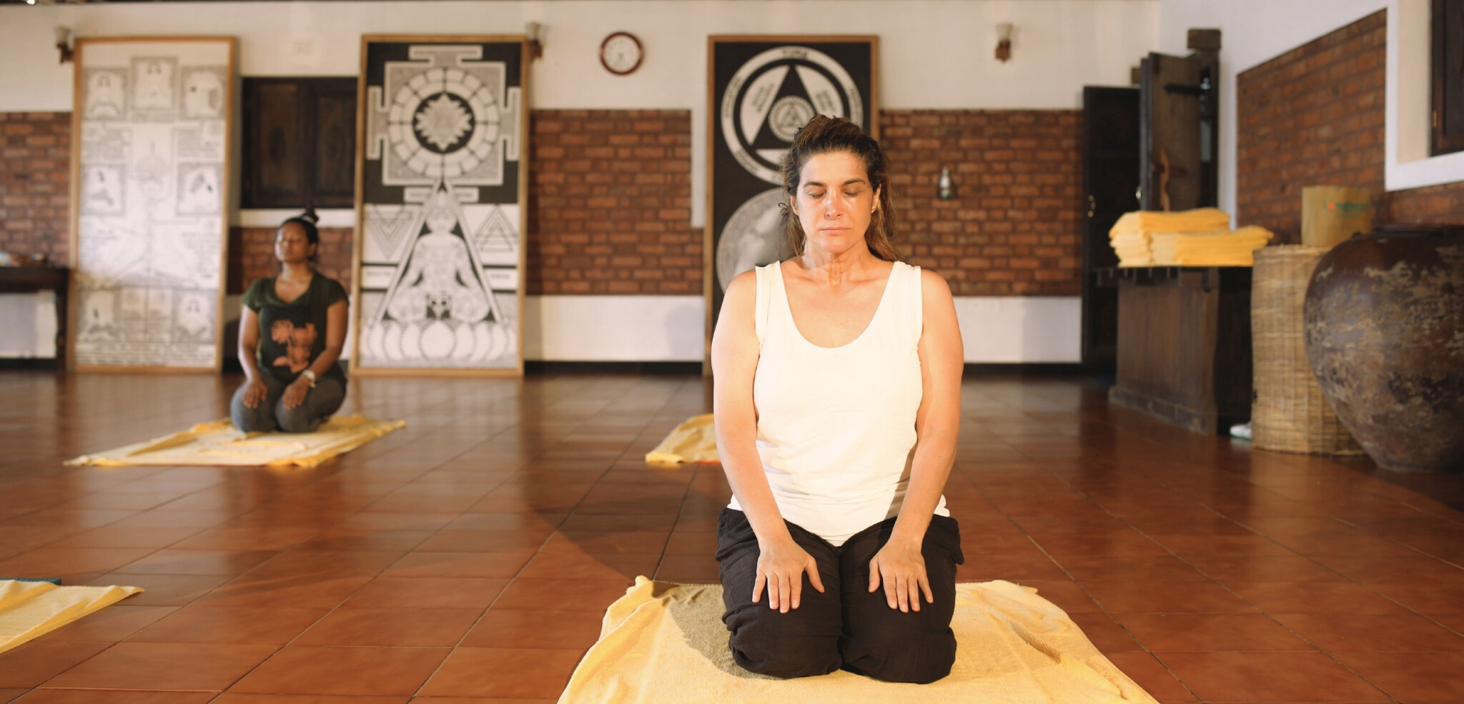 Yoga, Kovalam, Kerala, Inde
