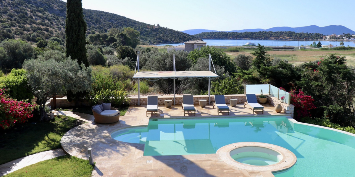 La villa Serenity, Ermioni, Grèce 